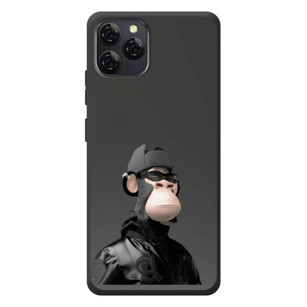 Чохол з принтом «стильна мавпа NFT» для Blackview A95
