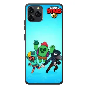 Чехлы Brawl Stars для Blackview A95 (AlphaPrint) (Тріо героїв)