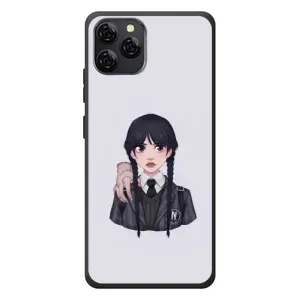 Чехлы Венсдей на Blackview A95 Уэнсдей (AlphaPrint) (Уэнздей и Вещь)