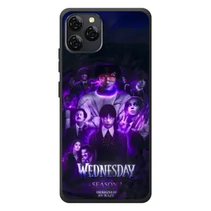 Чохол з дизайном Венздей 2 на Blackview A95 (Фіолетова магія Венздей)