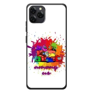 Чехол Амонг Ас для Blackview A95 (AlphaPrint) (Яркий АмонгАс)