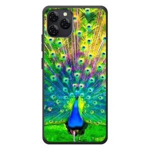 Чохол з пташками на Blackview A95 (VPrint) (Яскравий Павлин)