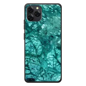 Мраморний чехол на Blackview A95 (VPrint) (Зелений мрамор)