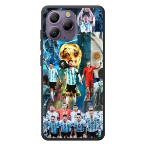 Чехлы Месси для Blackview A96 (AlphaPrint) (Аргентина Месси)
