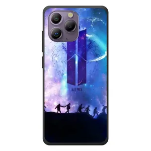 Чехлы BTS для Blackview A96 (AlphaPrint) (Army BTS)