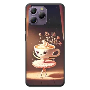 Чехол с мемом Тралалело тралала на Blackview A96 (Балерина капучина)