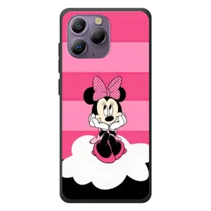 Эксклюзивный чехол для Blackview A96 (AlphaPrint - Мультяшные) (Девочка Maus)
