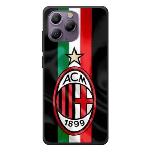 Чехлы для Blackview A96 (VPrint) - Футбольные клубы (ФК Милан)
