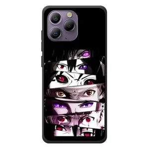Чехлы Персонажи Аниме Наруто для Blackview A96 (AlphaPrint) (Глаза Anime)