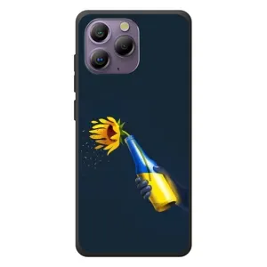 Чехол для Патриота Украины Blackview A96 - (AlphaPrint) (Коктейль молотова)