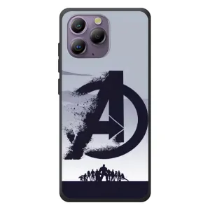 Чехлы с героями Марвел Blackview A96 (VPrint) (Команда А)