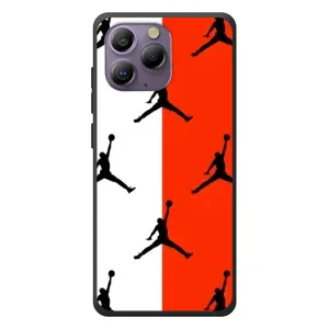 Чехлы для Blackview A96 - с картинкой JORDAN (AlphaPrint) (Лого Джордан)