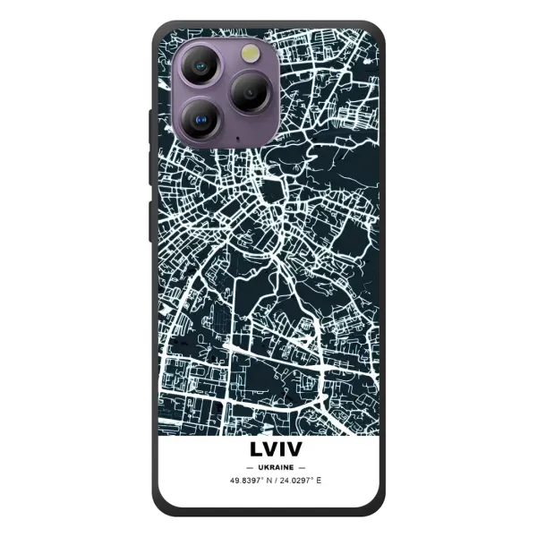 Чехол с принтом «Львов» для Blackview A96