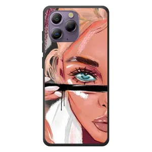 Чехол с печатью для Blackview A96 - (Мода) (AlphaPrint)