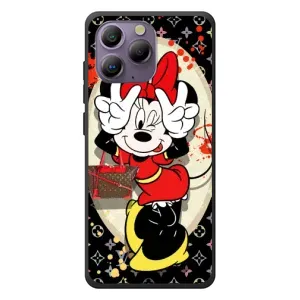 Чехол Disney Mouse Blackview A96 (PREMIUMPrint) (Минни peace)