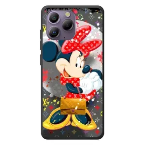Чехол Disney Mouse Blackview A96 (PREMIUMPrint) (Minni с бантиком)