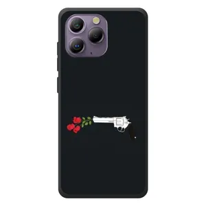 Чехлы (ART) Цветы на Blackview A96 (VPrint) (Неожиданные цветы)