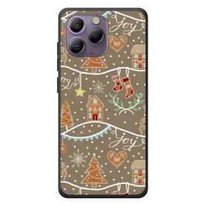 Новогодние, Праздничные Чехлы для Blackview A96 - 2024 год (Новогодние пряники)