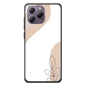Силконовий чохол з принтом в квітах на Blackview A96