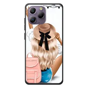 Чехол с печатью для Blackview A96 - (Мода) (AlphaPrint) (Путешествие)