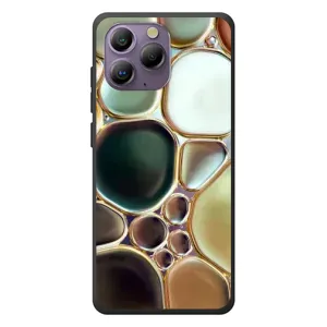 Мраморный чехол на Blackview A96 (VPrint) (Радужный Мрамор)