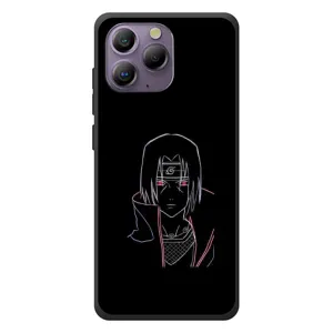 Чехлы на тему: Итачи Учиха для Blackview A96 (AlphaPrint) (силуэт Итачи)