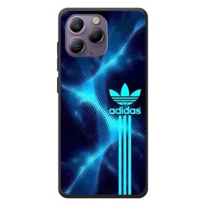 Чехлы Адидас для Blackview A96 (AlphaPrint) (Синий Адидас)