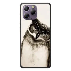 Чехол с птицами на Blackview A96 (VPrint) (Сова)