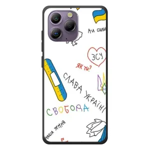 Чехлы Доброго вечора, ми за України для Блэквью А96 (AlphaPrint) (Стикер)