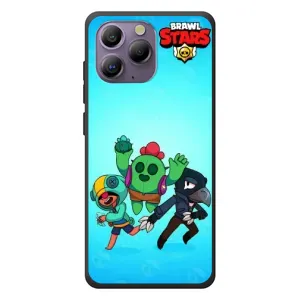 Чехлы Brawl Stars для Blackview A96 (AlphaPrint) (Трио героев)