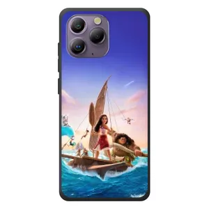 Чехол с мультфильмом Моана Blackview A96 (Команда Ваяна Мауи)