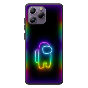 Чехол Амонг Ас для Blackview A96 (AlphaPrint) (Яркий скин)