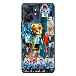Чехлы Месси для Blackview Color 8 (AlphaPrint) (Аргентина Месси)
