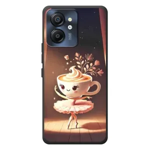 Чехол с мемом Тралалело тралала на Blackview Color 8 (Балерина капучина)