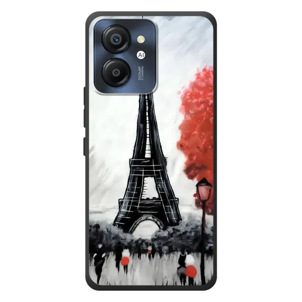 Чехол с принтом «Башня в Париже» для Blackview Color 8