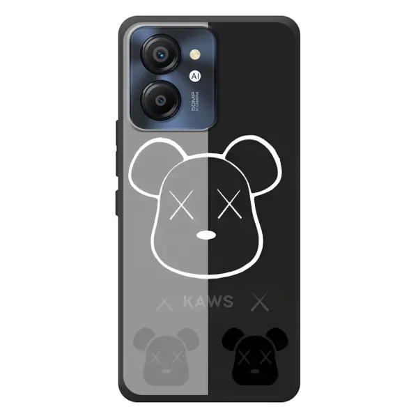 Чехол с принтом «БеарБрик глаза» для Blackview Color 8
