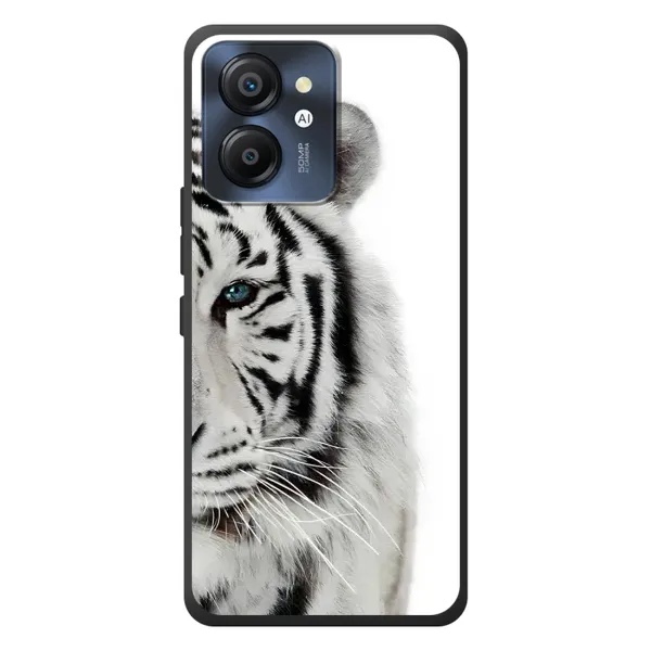 Чехол с принтом «Белый Тигр» для Blackview Color 8