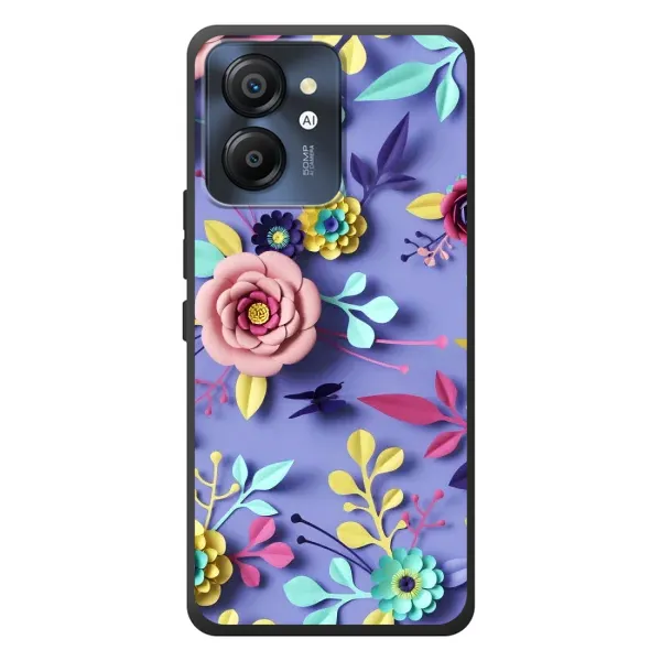 Чехол с принтом «Цветочный дизайн» для Blackview Color 8