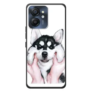 Чехлы с собаками для Blackview Color 8 (VPrint) (Довольный Хаски)