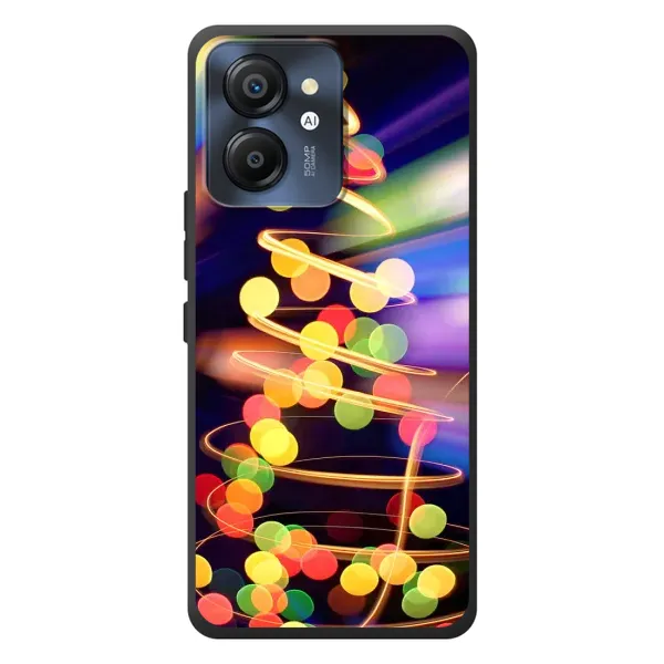 Чехол с принтом «Елка с гирлянд» для Blackview Color 8