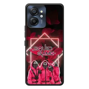 Чехол Гра в кальмара для Blackview Color 8 (Охранники Игра кальмара)