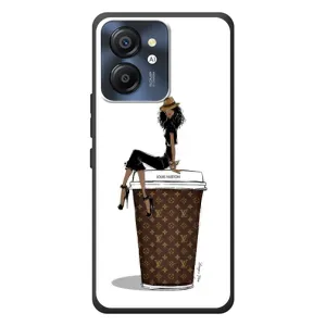 Чехлы Луи Витон для Blackview Color 8 (AlphaPrint - LOUIS VUITTON) (кофе LOUIS VUITTON)