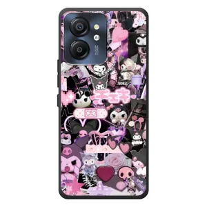 Чехол с кроликом Куроми на Blackview Color 8 (Коллаж Куроми)