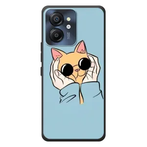 Чехол на Блэквью Цвет 8 с Котами (VPrint) (Котик в очках)