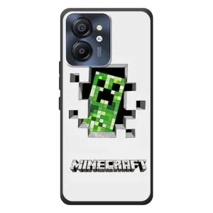 Чехол Майнкрафт на Blackview Color 8 (AlphaPrint) Minecraft (крипер Майнкрафт)