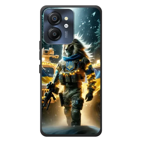 Чехол с принтом «ЛЕВ ЗСУ» для Blackview Color 8