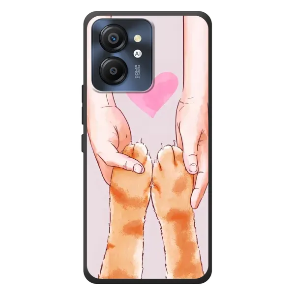 Чехол с принтом «Любовь к котикам» для Blackview Color 8 Чехол с принтом «Любовь к котикам» для Blackview Color 8