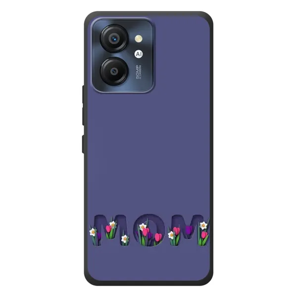 Чехол с принтом «Мама в цветах» для Blackview Color 8 Чехол с принтом «Мама в цветах» для Blackview Color 8