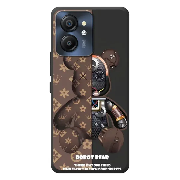 Чехол с принтом «Медведь Луи Витон» для Blackview Color 8
