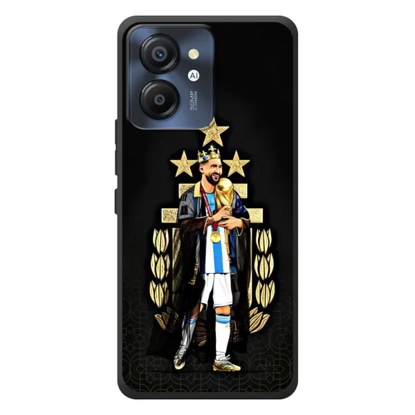 Чехол с принтом «Месси Король» для Blackview Color 8 Чехол с принтом «Месси Король» для Blackview Color 8
